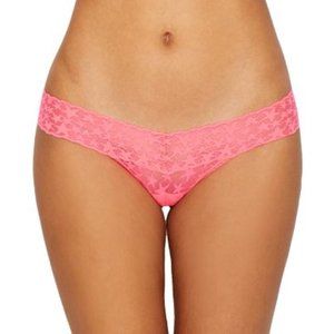 NWT Hanky Panky Low Rise Panty in Hot Pink